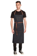 Chef Works Memphis Denim Large Bib Apron AB036