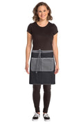 Chef Works Bronx 1/2 Waist Apron Black AW044-BLK