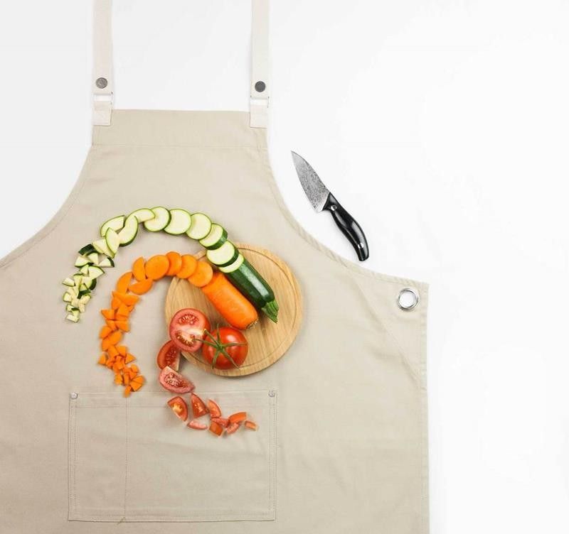 Chef Works Byron Canvas Crossback Back Apron ACRS602