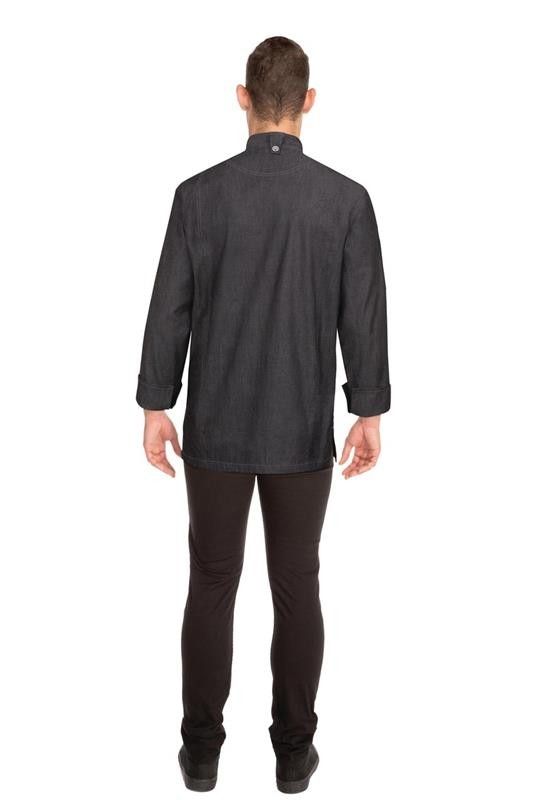Chef Works Gramercy Mens Denim Zipper Chef Jacket - EXDZ001