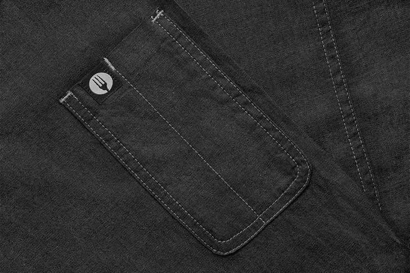 Chef Works Gramercy Mens Denim Zipper Chef Jacket - EXDZ001