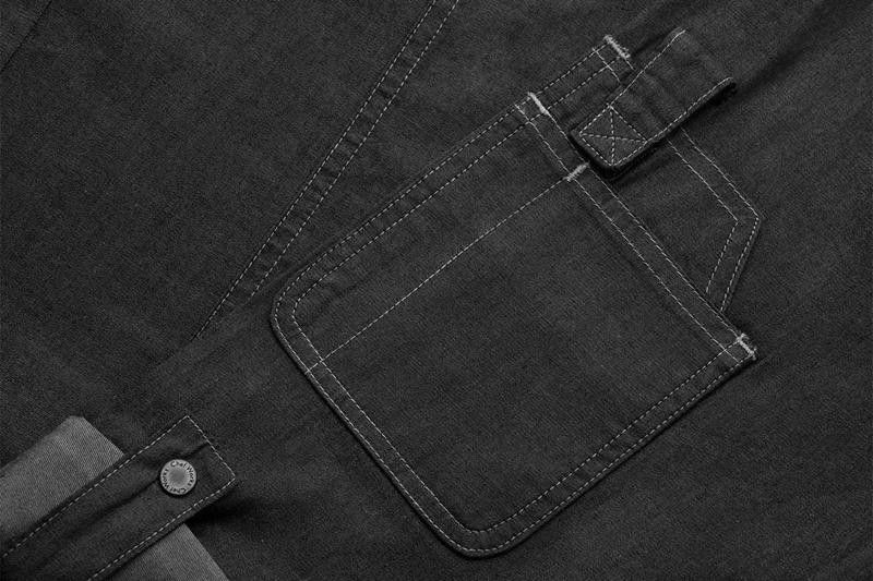 Chef Works Gramercy Mens Denim Zipper Chef Jacket - EXDZ001