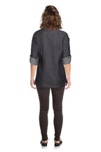 Chef Works Gramercy Womens Denim Zipper Chef Jacket - EXWDZ002