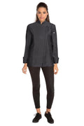 Chef Works Gramercy Womens Denim Zipper Chef Jacket - EXWDZ002