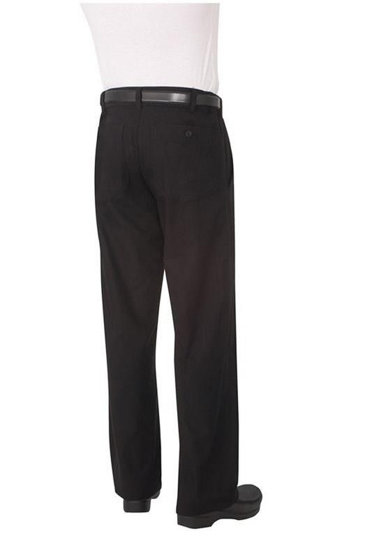 Chef Works Professional Black Chef Pants - PSER-BLK