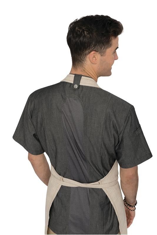 Chef Works Tribeca Black Chef Jacket CES01-BLK