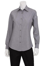 Chef Works Womens Chambray Shirt SLWCH002