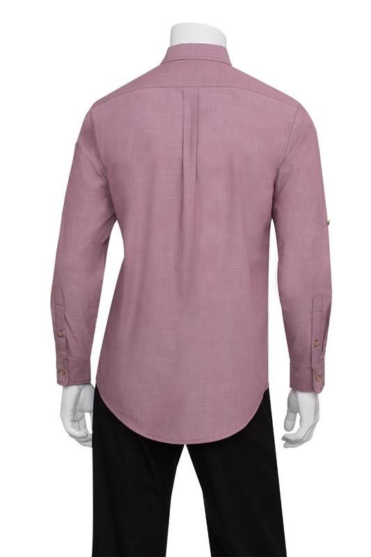 Chef Works Mens Chambray Shirt SLMCH005