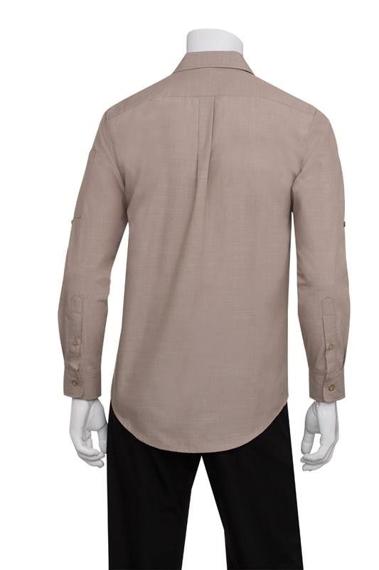Chef Works Mens Chambray Shirt SLMCH005