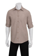 Chef Works Mens Chambray Shirt SLMCH005