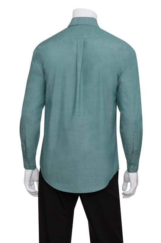 Chef Works Mens Chambray Shirt SLMCH005