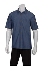 Chef Works Mens Detroit Short Sleeve Denim Shirt SKS002