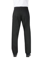 Chef Works Lightweight Black Slim Fit Chef Pants PBN01-BLK