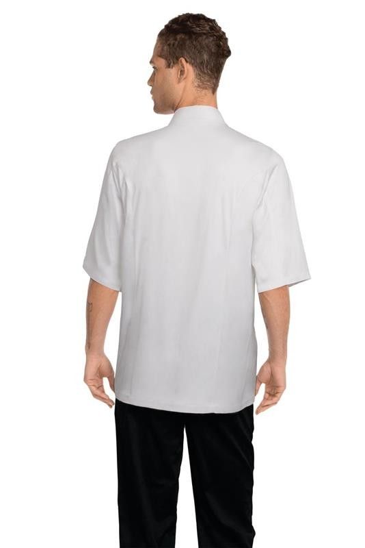 Chef Works Capri White Chef Jacket - 100% Cotton ECSS-WHT