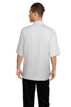 Chef Works Capri White Chef Jacket - 100% Cotton ECSS-WHT