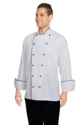 Chef Works Newport White Executive Chef Jacket - MICC - S - 8XL