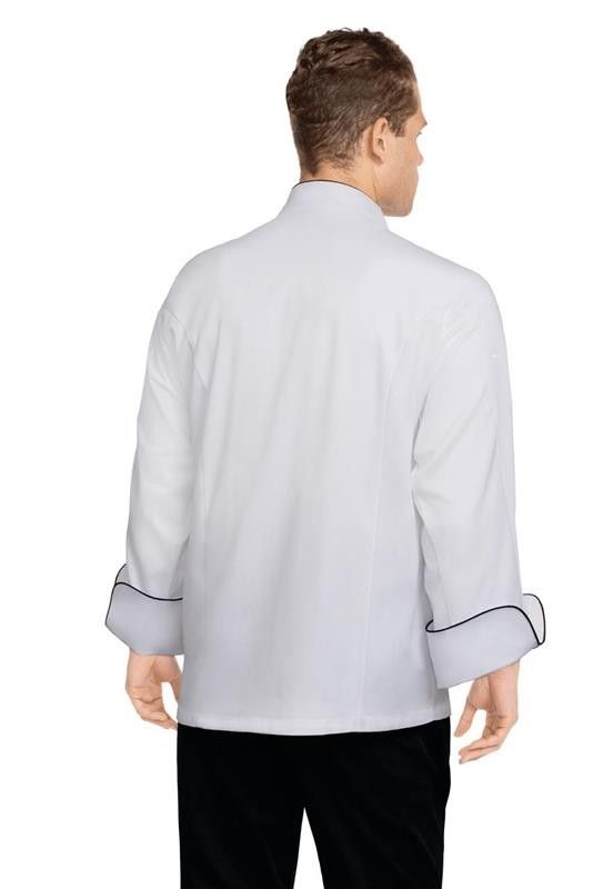 Chef Works Newport White Executive Chef Jacket - MICC - S - 8XL