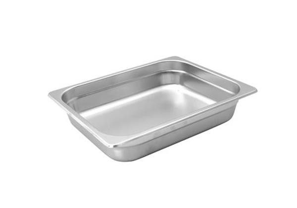 Chef Inox Steam Pan 1/2 Size 65mm 3.80lt