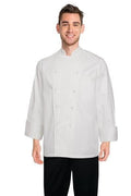 Chef Works Madrid White 100% Cotton Chef Jacket - ECHR