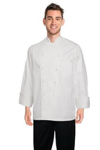 Chef Works Madrid White 100% Cotton Chef Jacket - ECHR