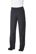 Chef Works Lightweight Black Baggy Chef Pants - BBLW