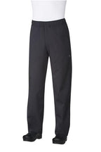 Chef Works Lightweight Black Baggy Chef Pants - BBLW