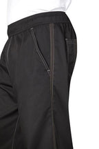 Chef Works Cool Vent Black  Baggy Chef Pants - CVBP