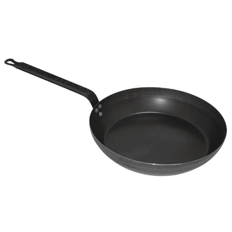 Chef Inox Black Steel Frypan 260x48x3mm