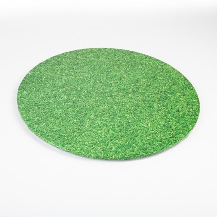 Mondo Cake Board Masonite Round Grass 8inch