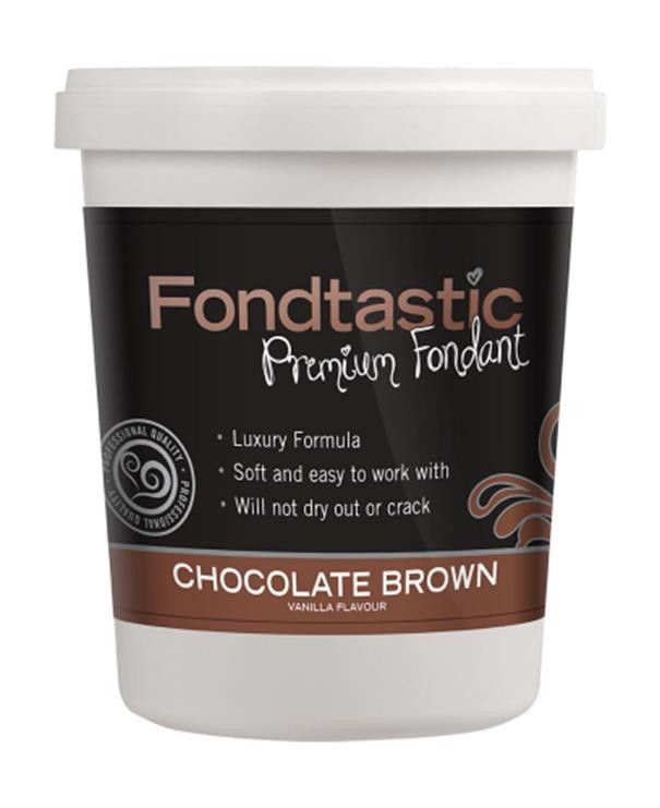 Fondtastic Fondant Brown Vanilla 908g