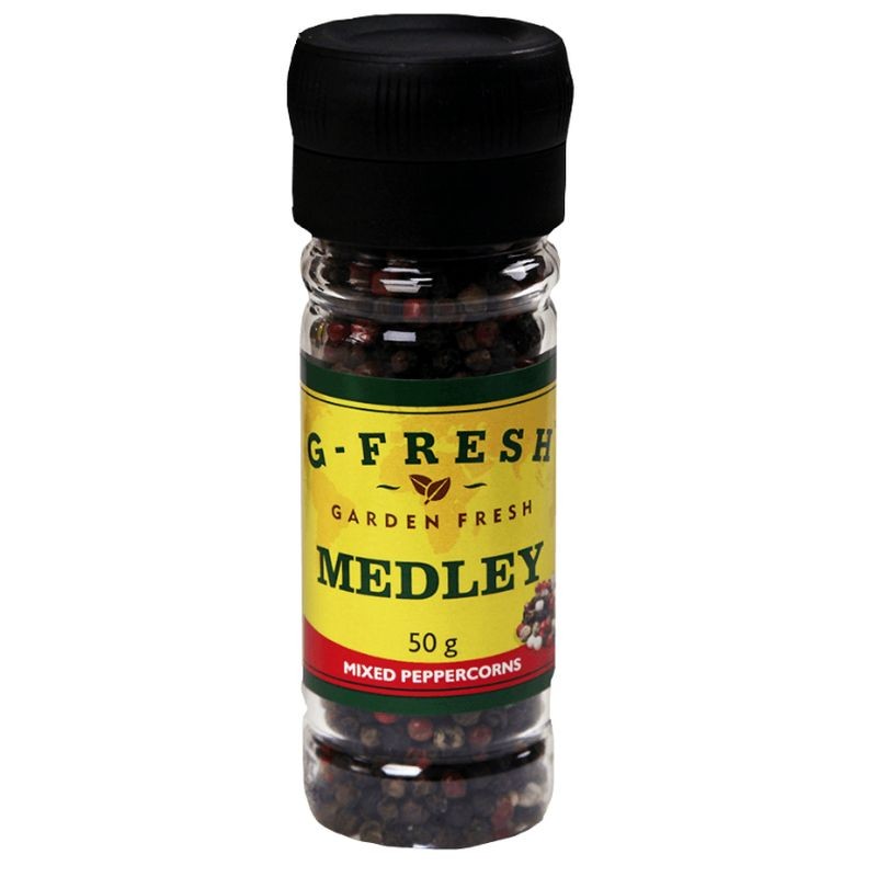 G-Fresh Grinder Medley Peppercorns 50gm