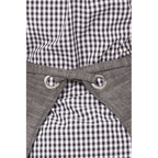 Chef Works Corvallis 1/2 Apron Black Steel Grey AHWXX012