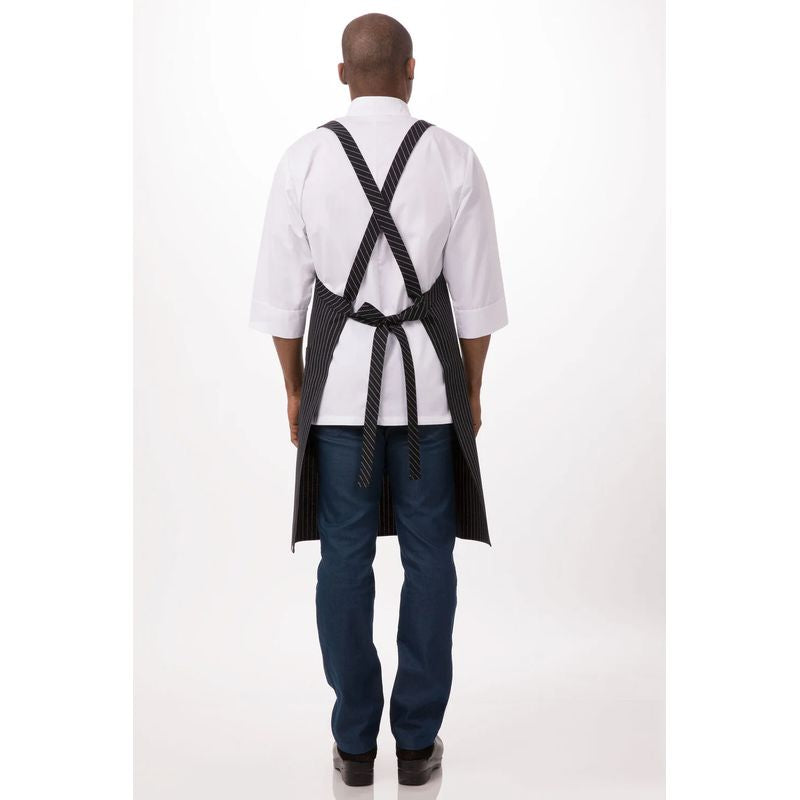 Chef Works Crossover Bib Apron F35