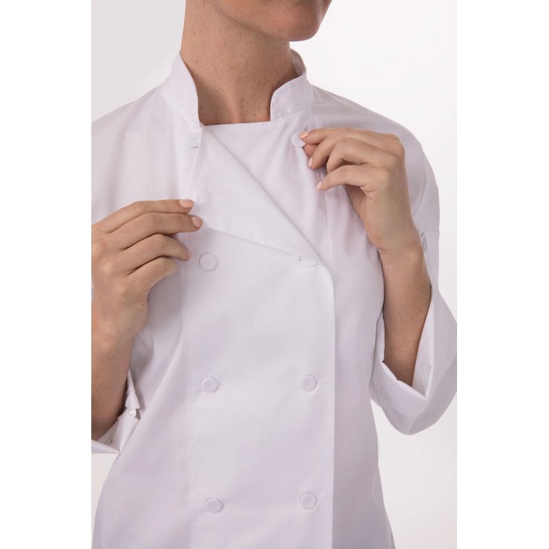 Chef Works Sofia Womens Lite Chef Jacket - LWLJ