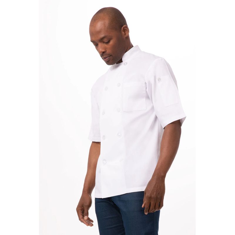 Chef Works Volnay White Chef Jacket - XS-5XL PCSS