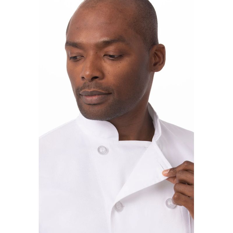 Chef Works Volnay White Chef Jacket - XS-5XL PCSS