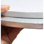 Drum Cake Board Silver Round 10 inch