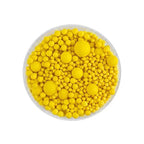 Over The Top Edible Bling Sprinkles Bright Yellow Medley 65G