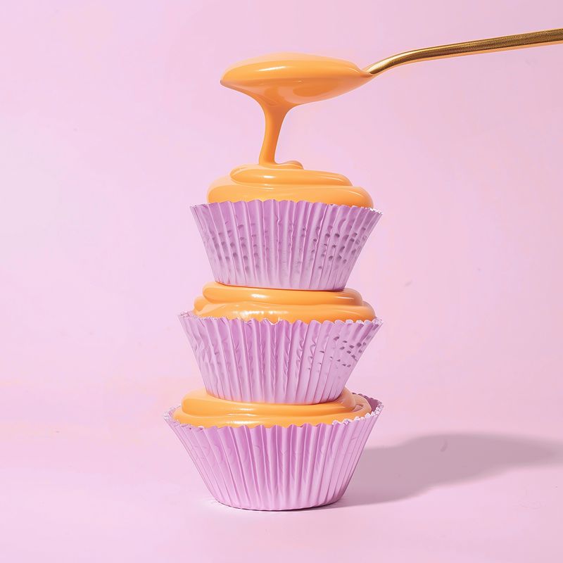 Papyrus Standard Foil Baking Cups - 50mm 50 pack Lilac