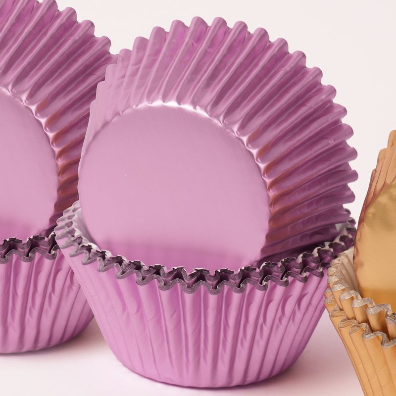 Papyrus Standard Foil Baking Cups - 50mm 50 pack Lilac